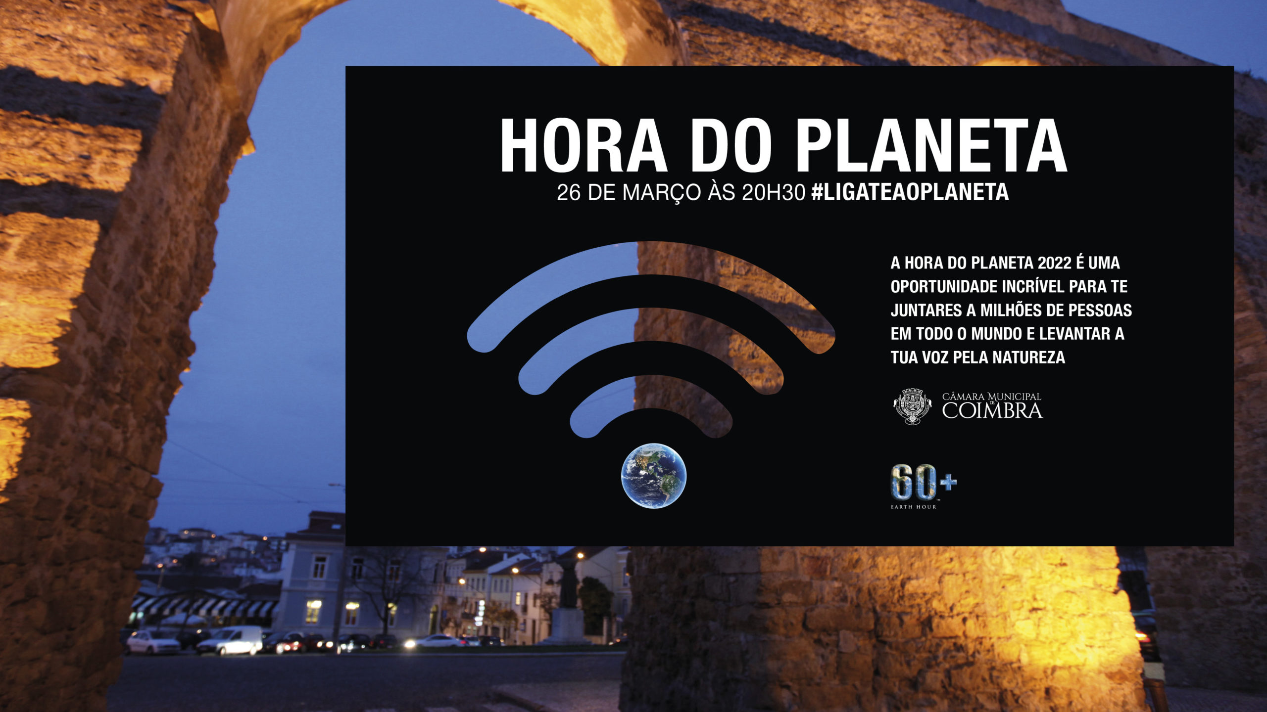 CM Coimbra associa se à Hora do Planeta 2022 coimbra pt