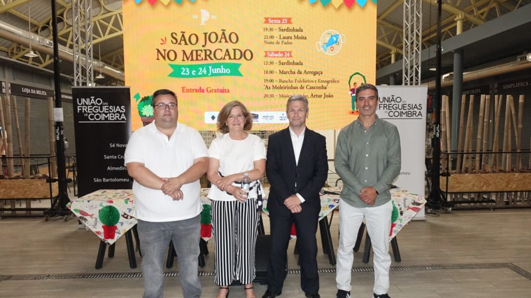 Coimbra festeja São João no Mercado Municipal D. Pedro V com sardinha e caldo verde