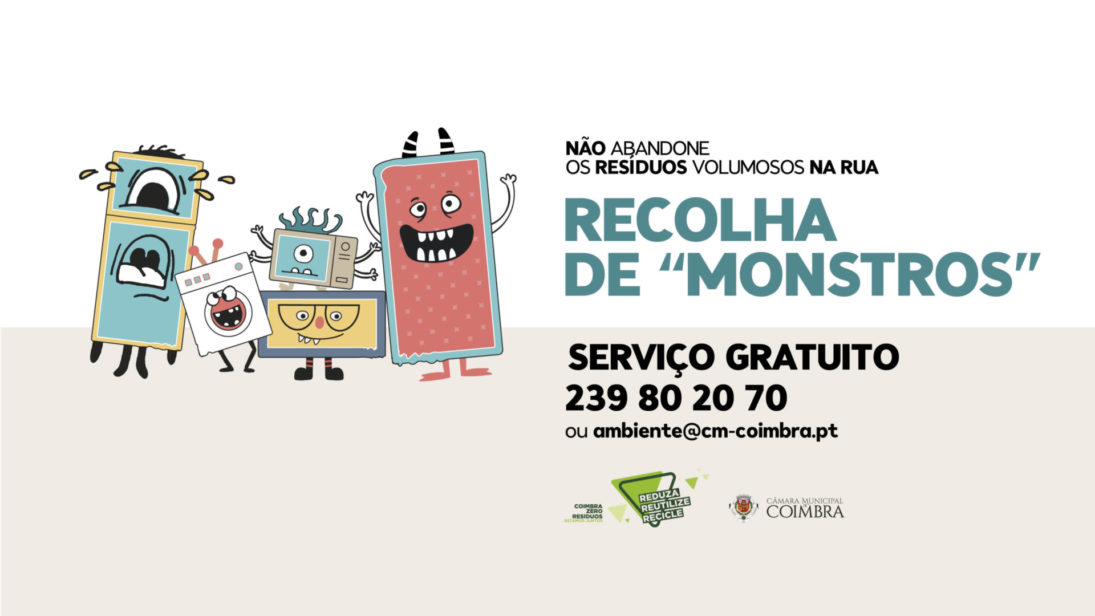 CM de Coimbra reforça campanha de sensibilização para recolha de monos