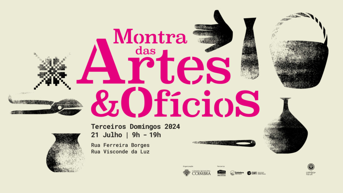 “Montra das Artes & Ofícios” traz artesanato e animação à Baixa de Coimbra no próximo domingo