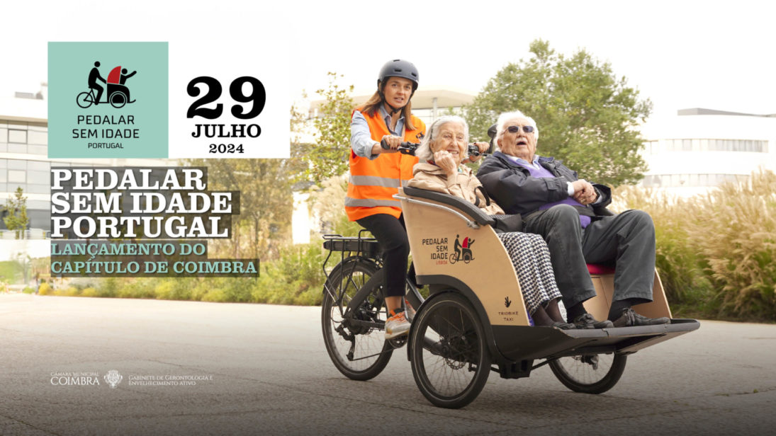 Pedalar Sem Idade chega a Coimbra a 29 de julho para combater o isolamento social dos idosos