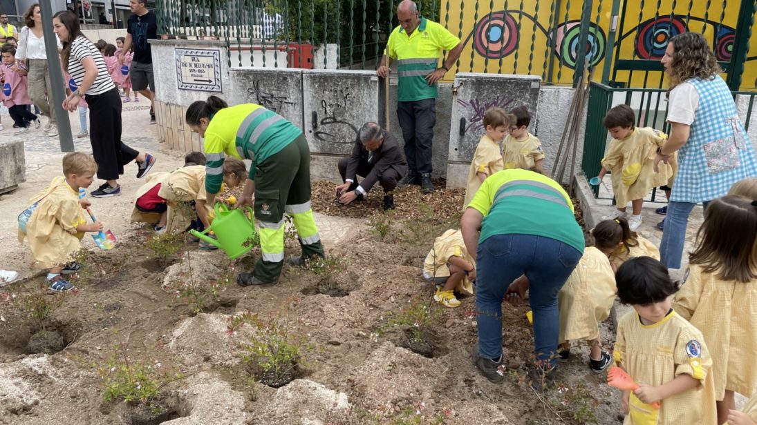 IP e Município de Coimbra promovem plantação de cerca de 900 arbustos e de 3 árvores junto ao Jardim-Escola João de Deus