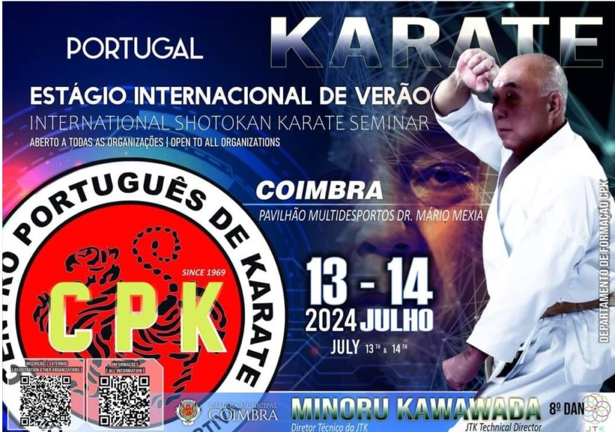 Coimbra acolhe estágio internacional de Karaté Shotokan este fim de semana