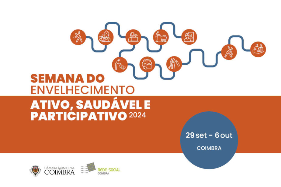 CM de Coimbra promove Semana do Envelhecimento Ativo de 29 de setembro a 6 de outubro com várias iniciativas