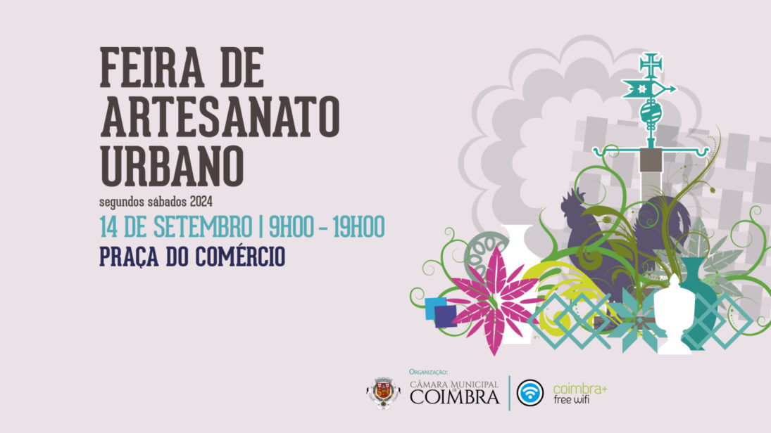 Feira de Artesanato Urbano realiza-se no próximo sábado na Praça do Comércio