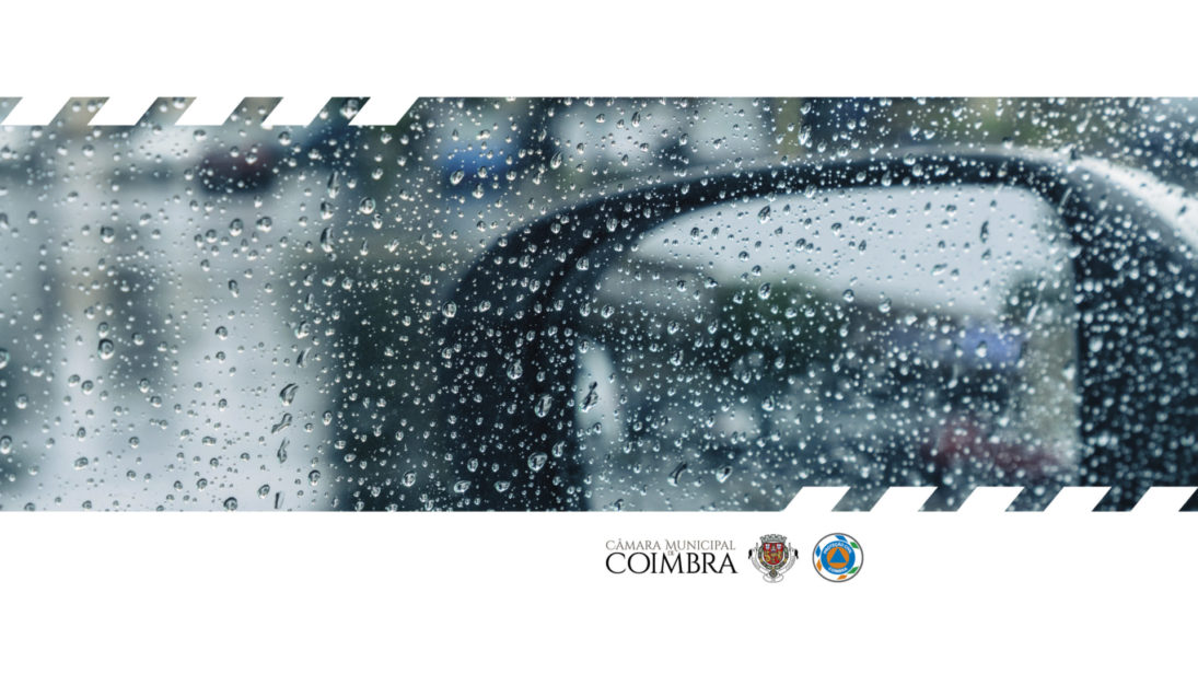 Aviso à População | Chuva e vento forte na região de Coimbra