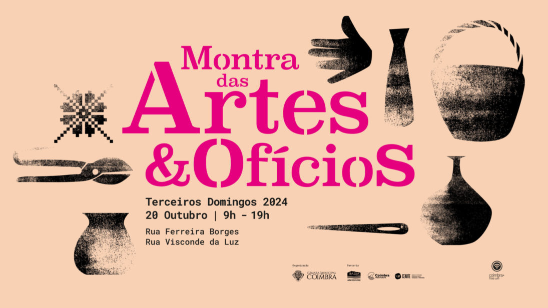 “Montra das Artes & Ofícios” dinamiza a Baixa de Coimbra no próximo domingo