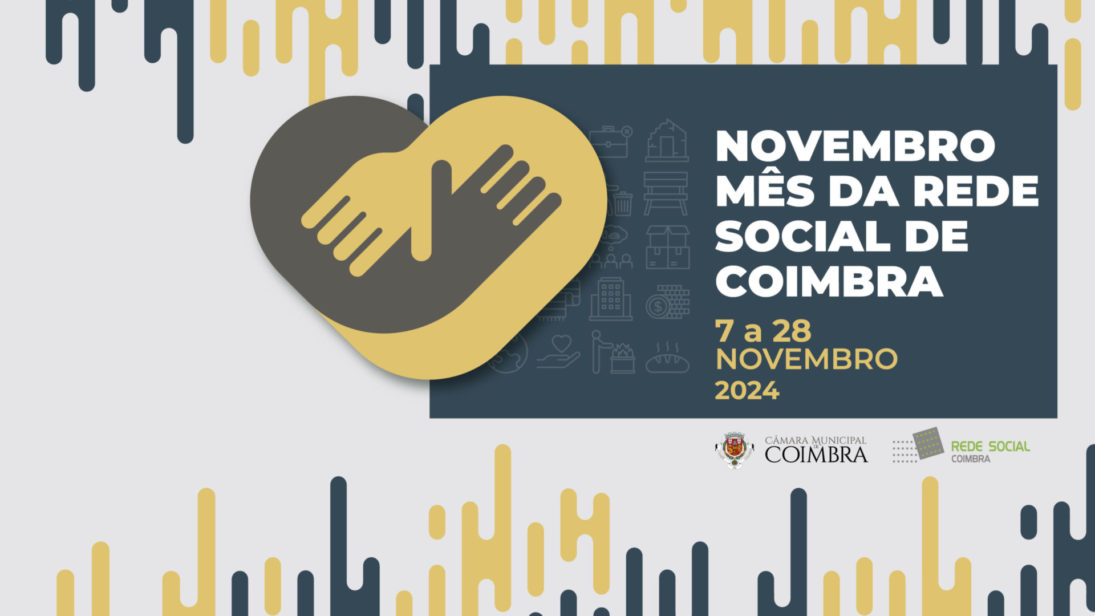 Novembro é mês de celebrar a Rede Social de Coimbra com programa de atividades