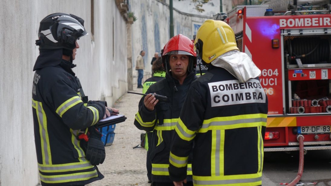 Forum Coimbra, Serviço Municipal de Proteção Civil e Sapadores desenvolvem simulacro de sismo e incêndio