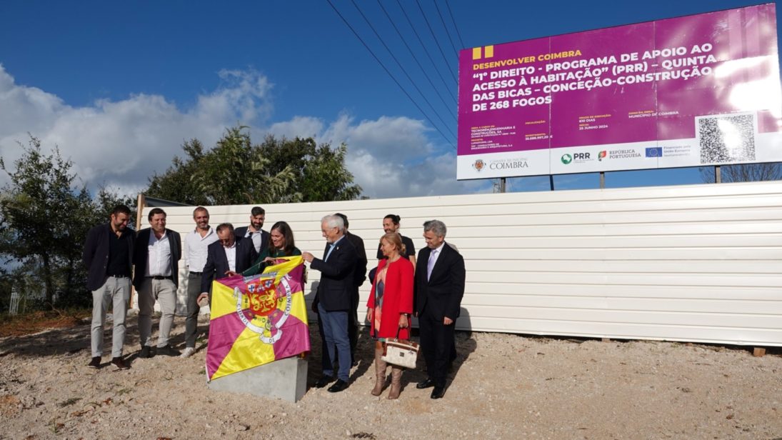 Construção de 268 habitações na Quinta das Bicas teve hoje início