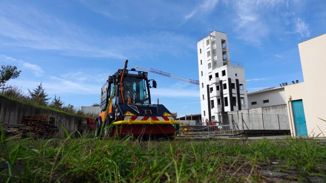 CM de Coimbra testa nova tecnologia para controlo de vegetação urbana sem herbicidas