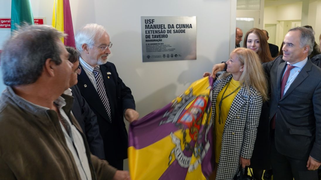 Câmara e ULS Coimbra inauguram nova Extensão de Saúde de Taveiro