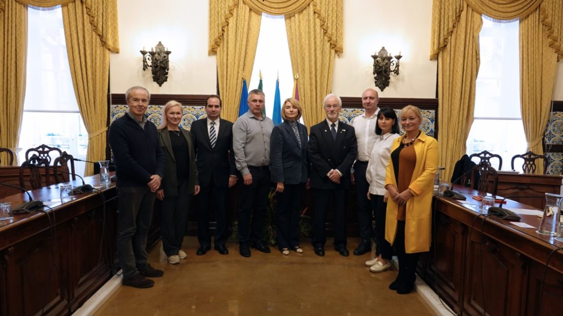 Delegação de Sumy visita Coimbra e reforça laços com comunidade ucraniana