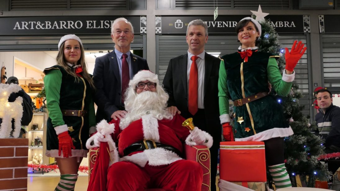 Pai Natal chega ao Mercado Municipal D. Pedro V no sábado